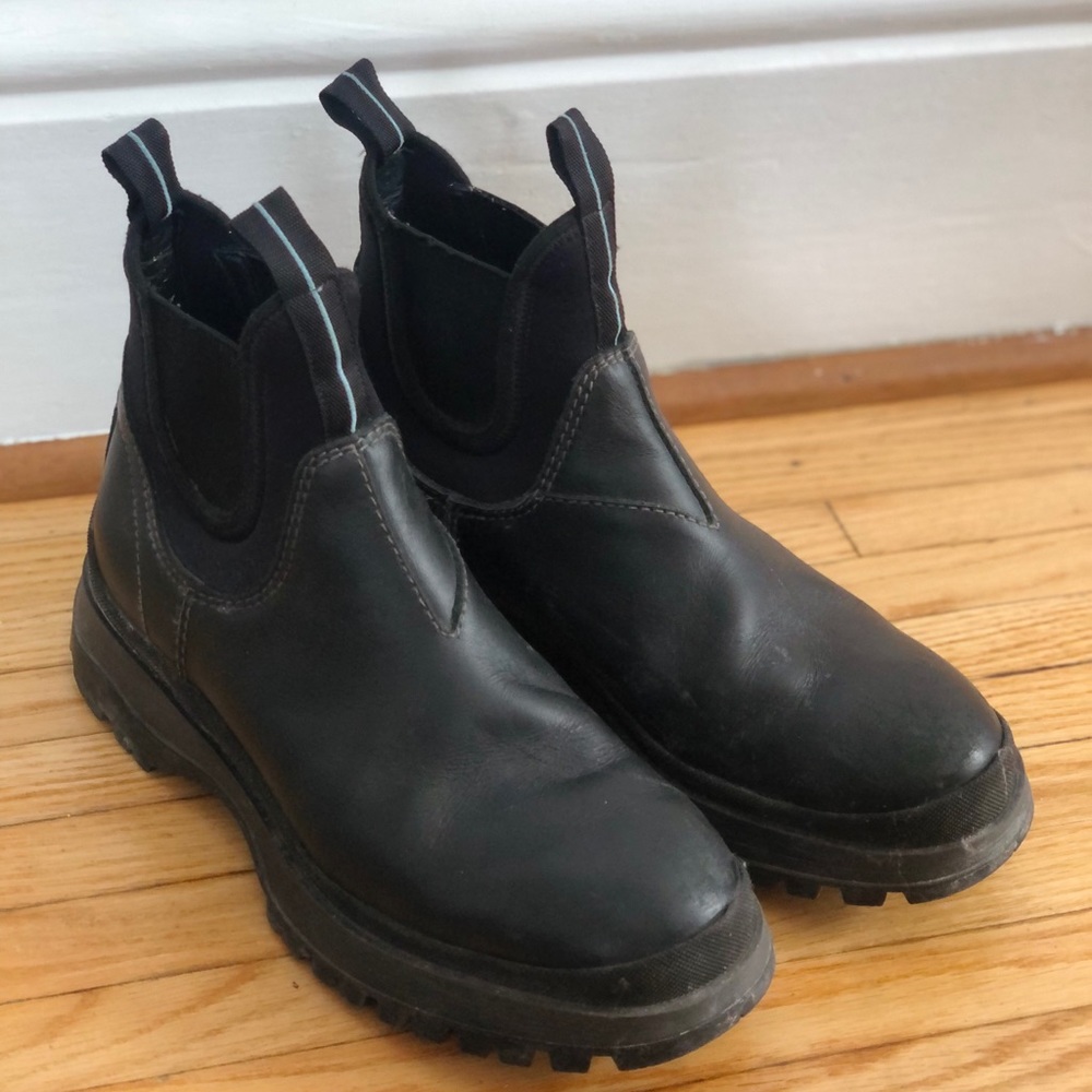 Men’s Prada leather boots